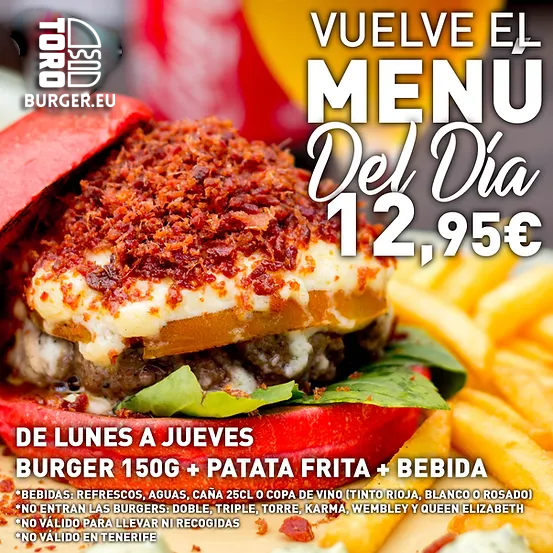 MENU DEL DIA